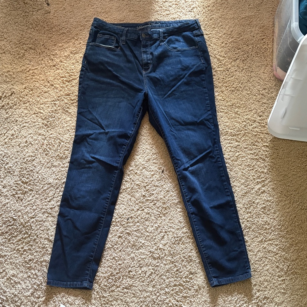 Universal Thread Women's Blue High Rise Skinny Jeans
